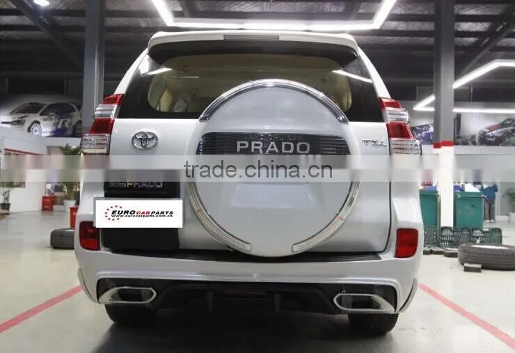 High quality PP 2015 Land cruiser FJ150 Prado Black Bison Wd design front bumper body kit for 2015 Land Cruiser FJ150