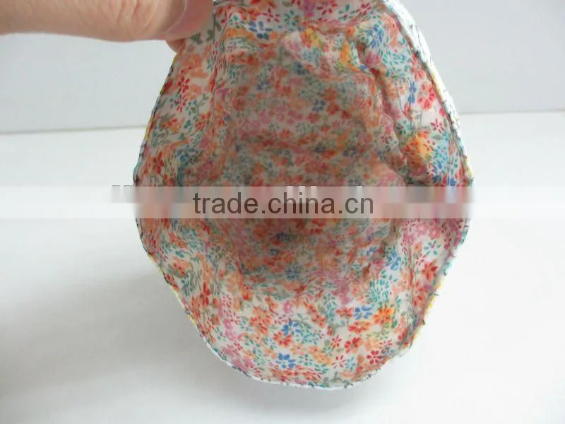 New fashion cotton with printed drawstring gift bag
