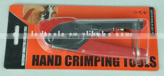 Coaxial Water-proof Connector Compression Tool Crimping Tool with replaceable compression head RG6 crimp tool LS-H518E