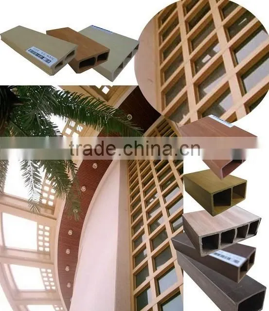plastic wpc pvc profile machine extruder line