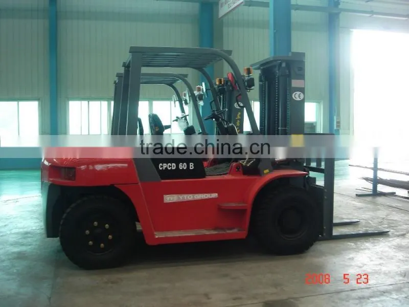 YTO Forklift CPCD60 6t Forklift For sale
