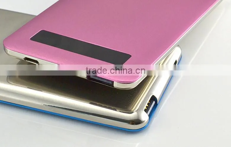 Ultra slim 4000mah polymer cell core battery power bank