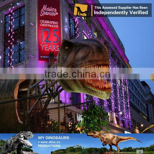 My Dino-Dinosaur theme park sculpture 3D dinosaur fiberglass sculpture