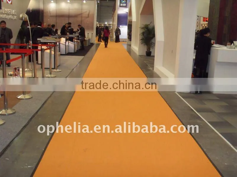 100% polyester Needle Punched Nonwoven Exhibition Carpet