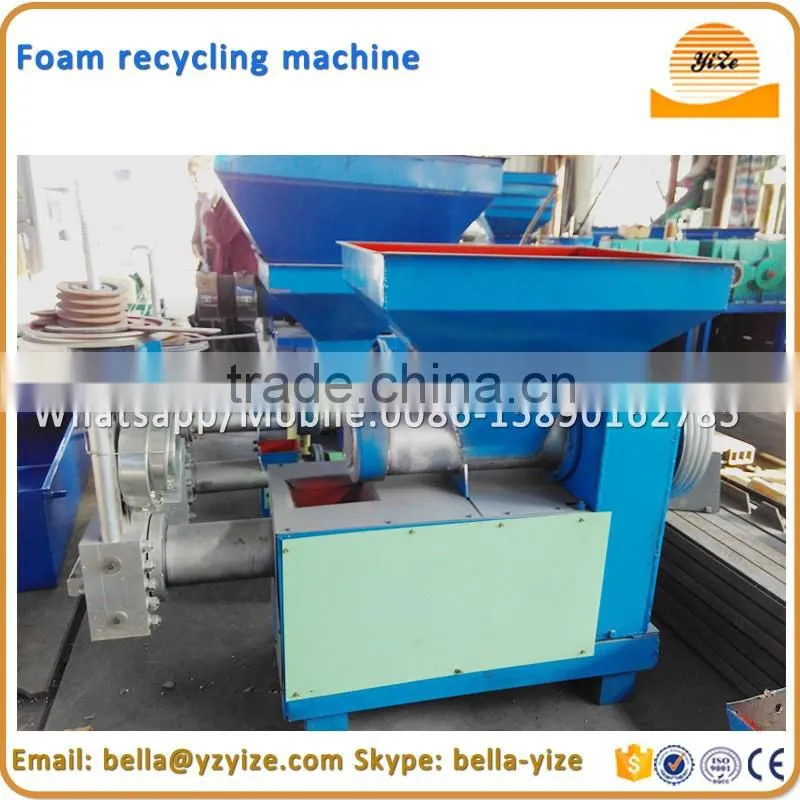 Styrofoam pellets making machine/styrofoam recycling machine/machine for making styrofoam