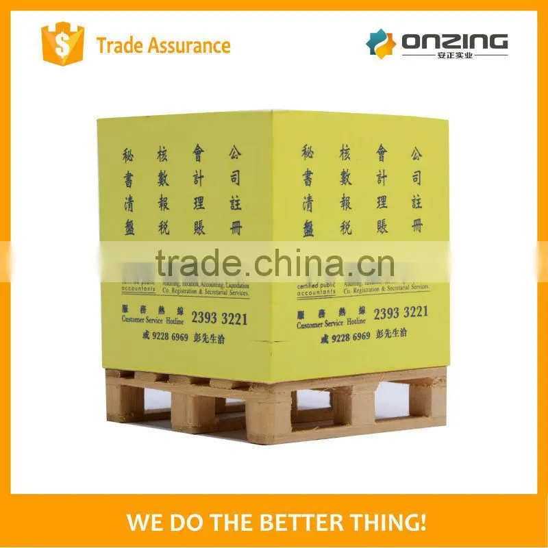 4 sides full color printed memo cube China supplier