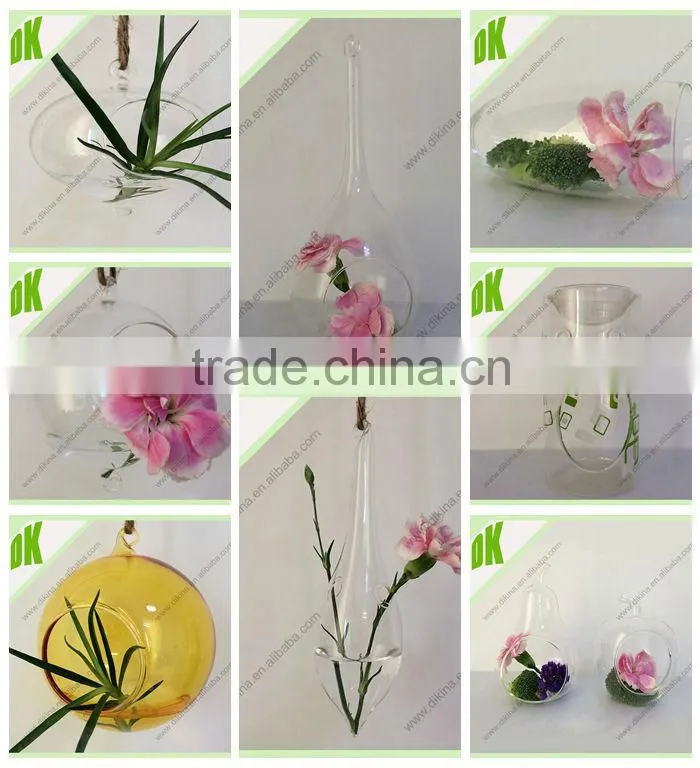 DiKina-AGGT54 geometric wholesale 3" hanging glass ball candle holder