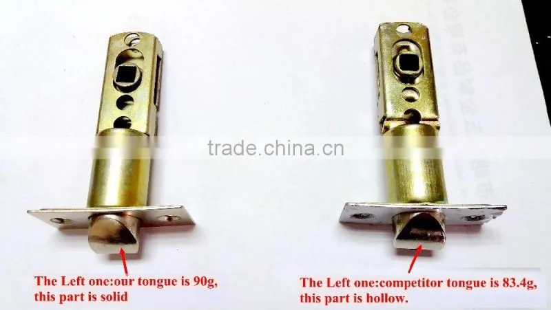 2016 zinc alloy American ANSI lever handle lockset