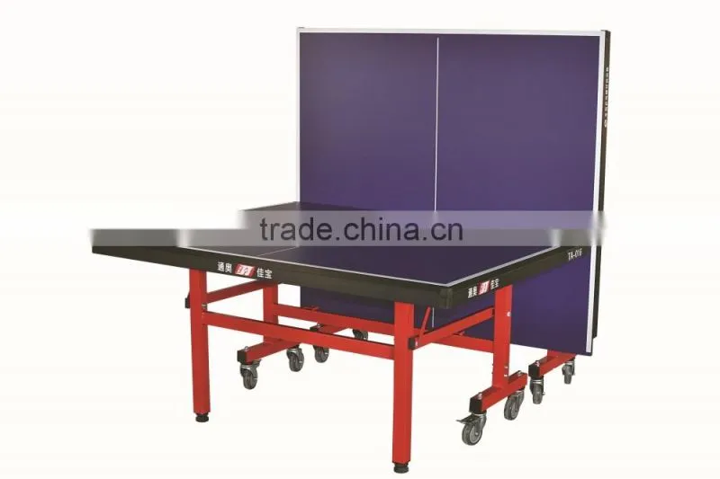 2016 New design blue color folded portable pong table
