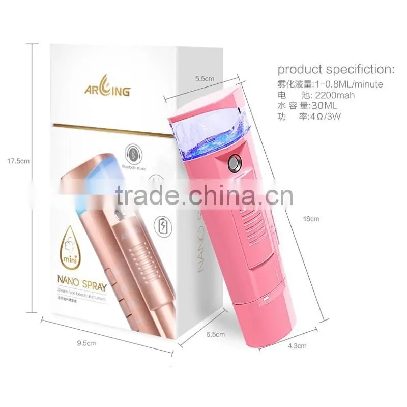 Factory price mobile power bank charger mini spray waterproof bluetooth speaker