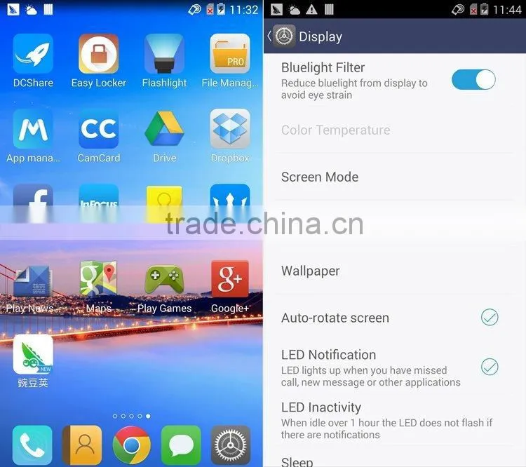 InFocus M810 Smartphone 4G LTE Snapdragon 801 2.5GHz 5.5 Inch FHD 2GB 16GB Black