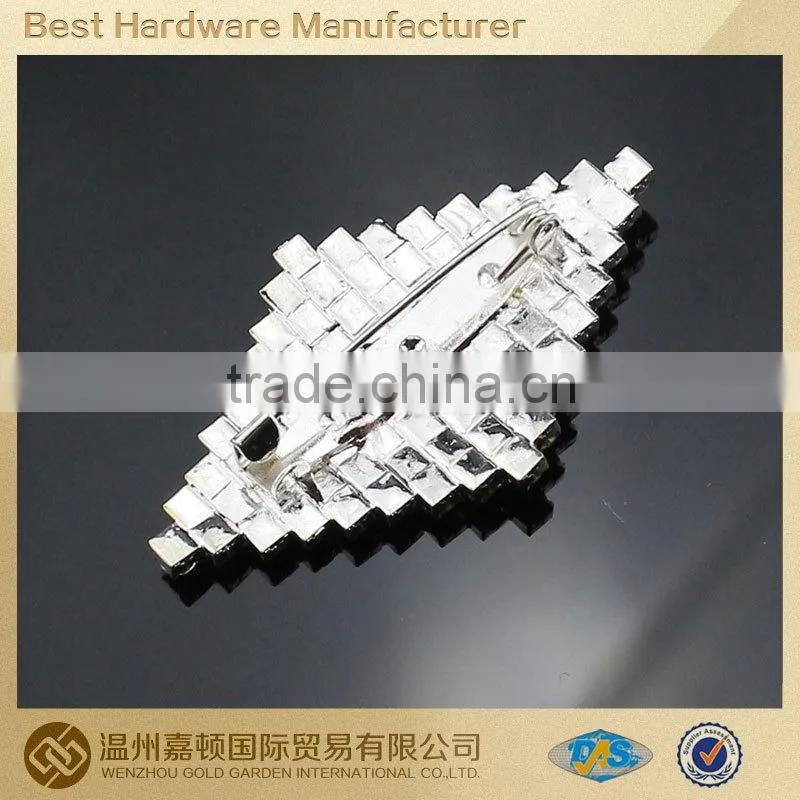 wedding rhinestone flower rhinestone brooch for invitation card 2014
