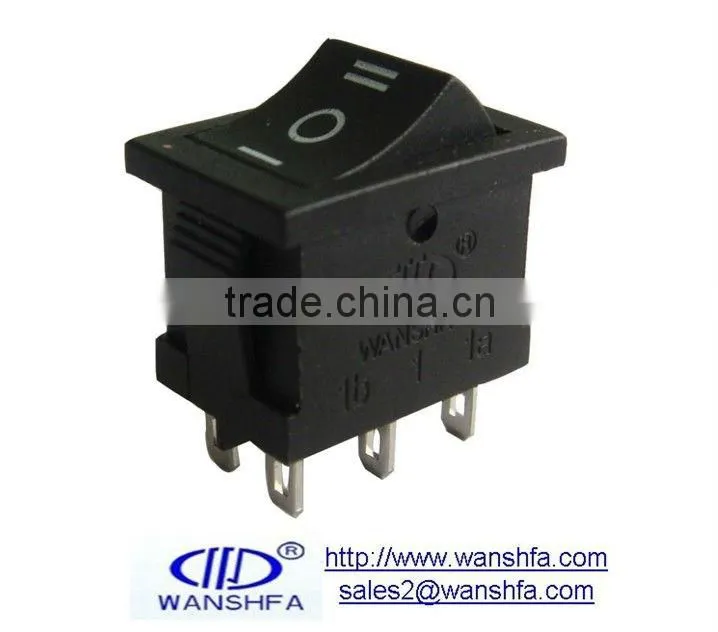 3way Rocker switch KCD2-203
