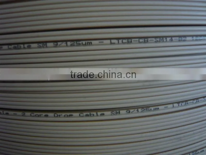 Fast delivery factory price FRP 2 core cable for FTTH
