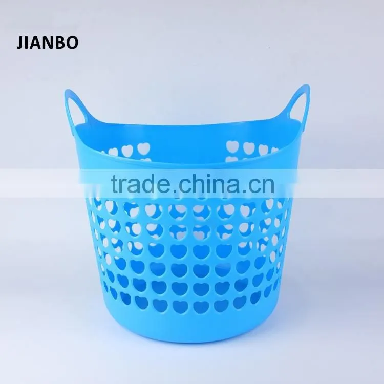 Basket57 Useful Bathroom Market Kitchen Vegetable-Basket Receive Packing Handle PE Shopping Storage Luandry Baskets