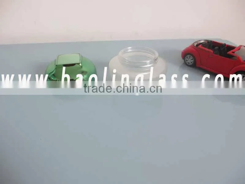 10g 10ml white glass cosmetic glass jar white bottle