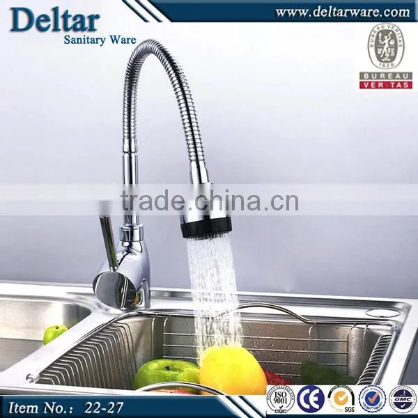 upc kitchen faucet, Dual Handle Wall Mounted Kitchen Mixer Taps With Swivel Spout