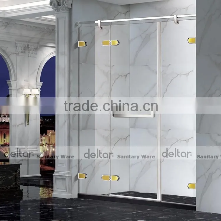 cheap prefabricated curved glass Shower Enclosure shower cubic shower room