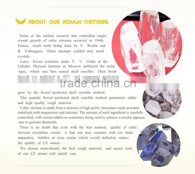 Synthetic Diamond American Diamond Gemstone Jewelry