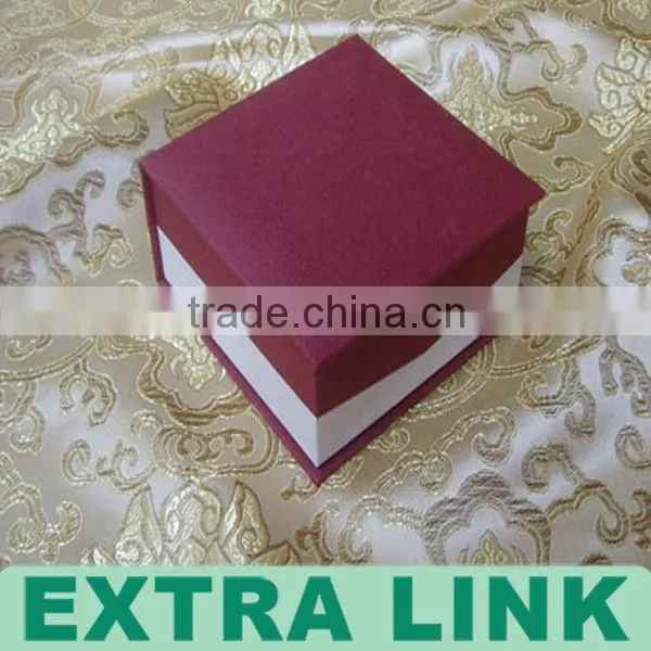 fashion luxury antique custom logo printed velvet paper jewelry box for ring necklace bracelet set earring wholesale