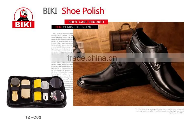 6 accessories Discount leather polish bag kit