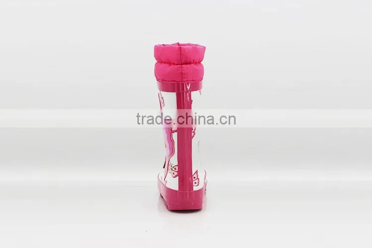 Best selling 10 Years experience Latest design cartoon rain boots