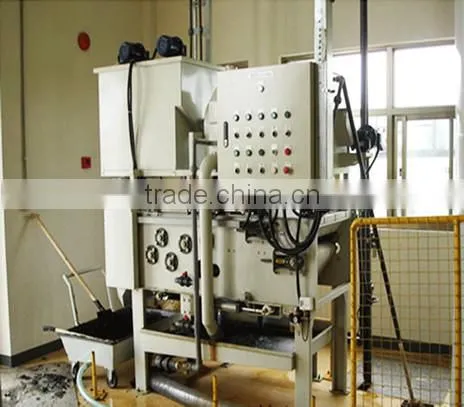 Dehydrating belt filter press