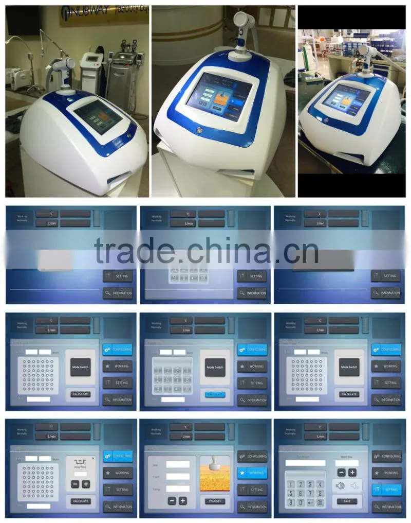 High quality portable HIFUSHAPE liposuction abdomen fat removal machine for slimming