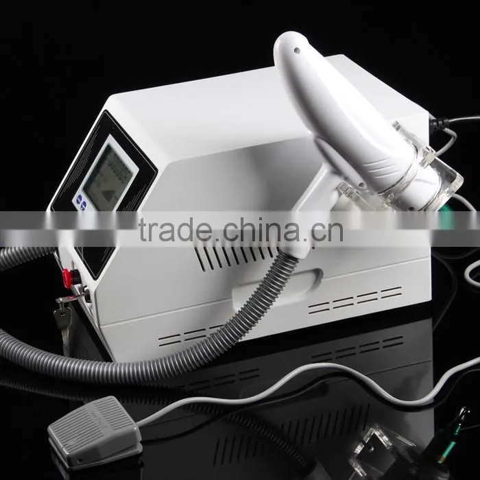 New portable q switch nd yag laser machine