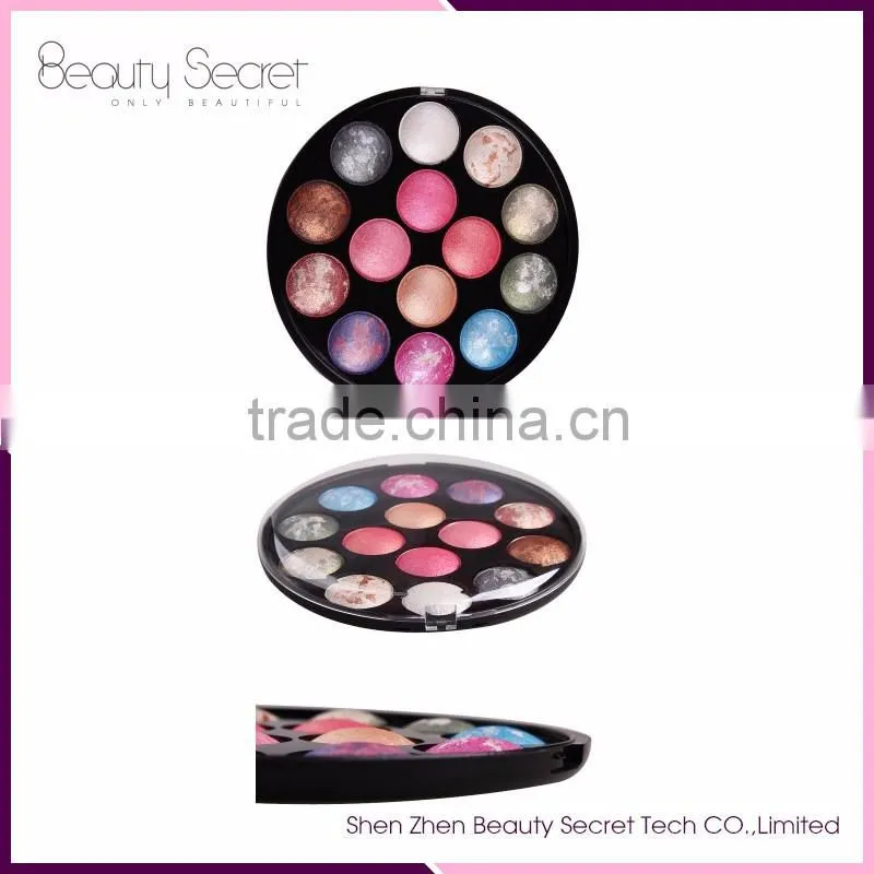 China best professional makeup cosmetic 14 Naked shining eye shadow