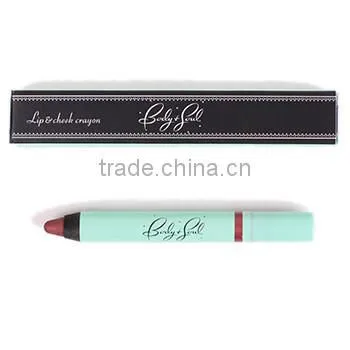 Body&Soul Lip& Cheek Crayon Plum Color Made in Germany Makeup items Cosmetic