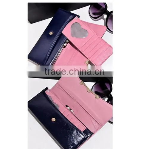 2014 Fashion Foldable Wallet for Women, Korea Design Card Holder(BXYT016)