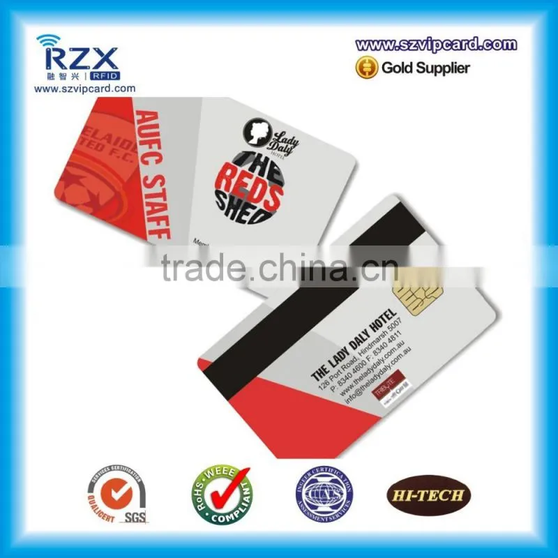 siemens 4428 contact pvc smart ic card with chip