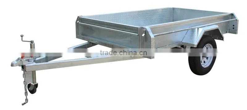 Australian chequer plate trailer,full welding trailer,tipping trailer