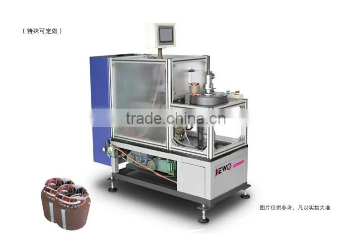 Coil winding inserting machine