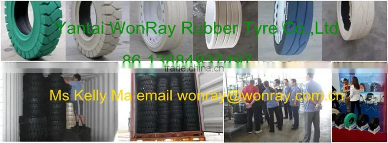 top quality electric forklift trucks spare parts, 6.50-10 non marking solid tires