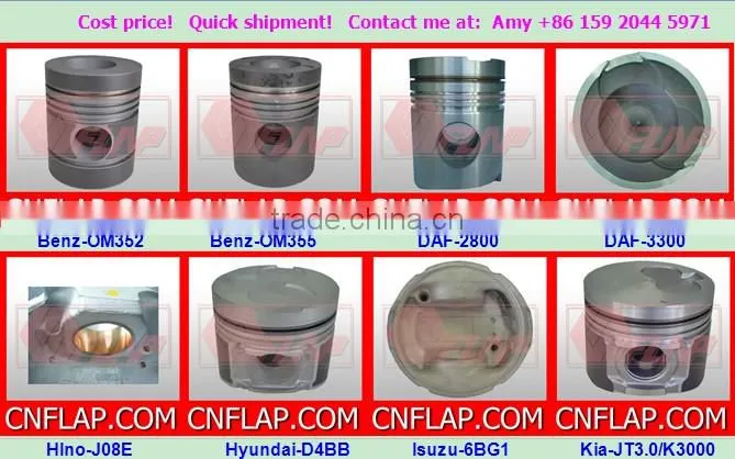 Used Hino engine piston in stock
