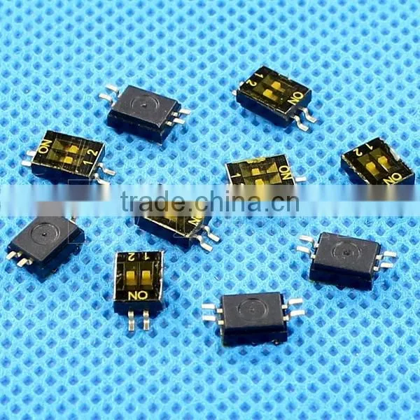 Black SMD Slide DIP Switch/Rotary DIP Switch