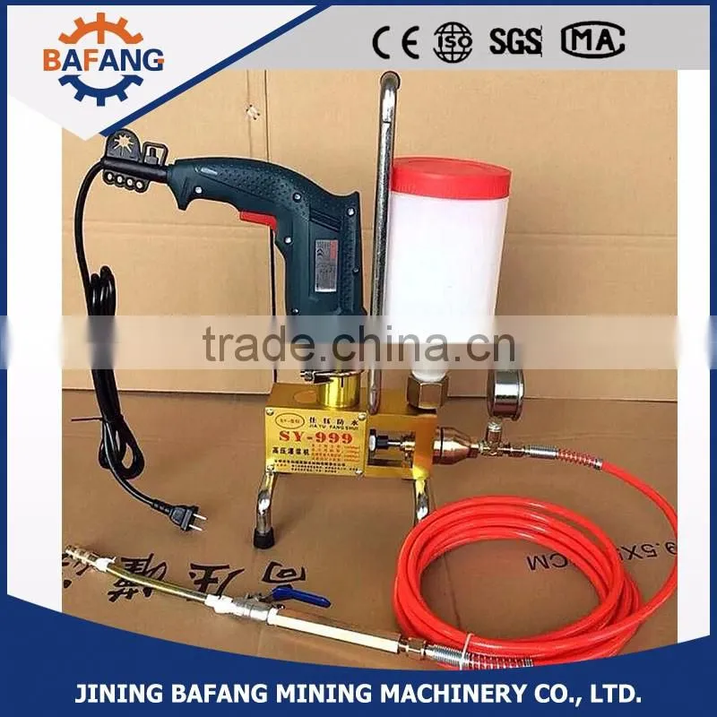 High pressure waterproof grouting machine for contruction