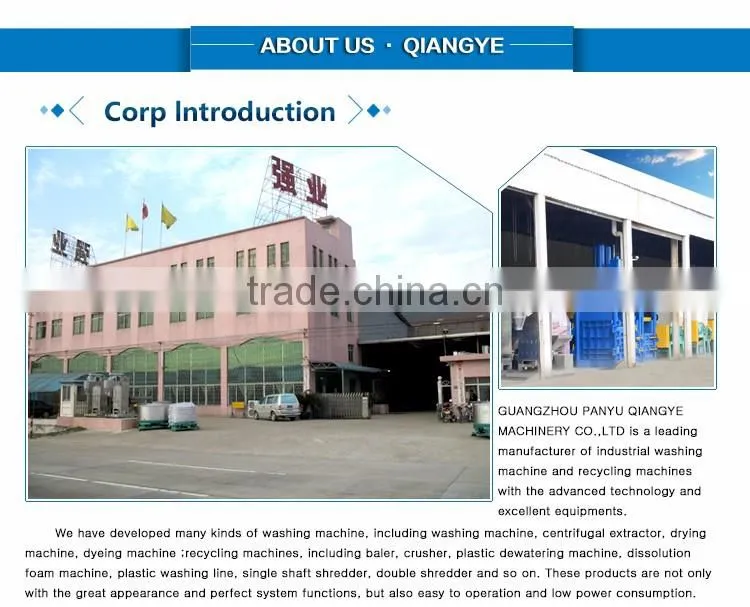 Easy operation 250T Hydraulic Automatic Baler baler machine
