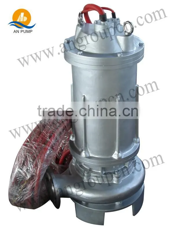 Stainless steel submersible dirty water pump