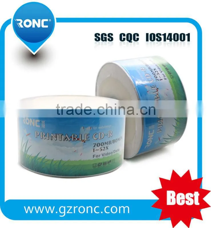 4.7 GB up to 16x White Inkjet Printable portable DVD