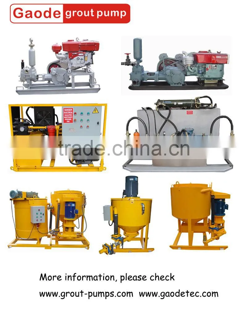Good Construction Helper GEC Brand Concrete Grout Mixer Pump