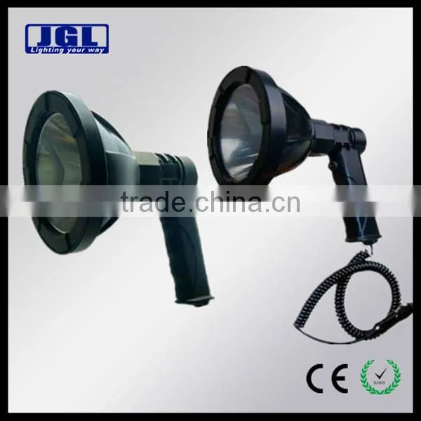 LED Rechargeable 10w cree spotlight led remote area lighting system Portable hand held search light