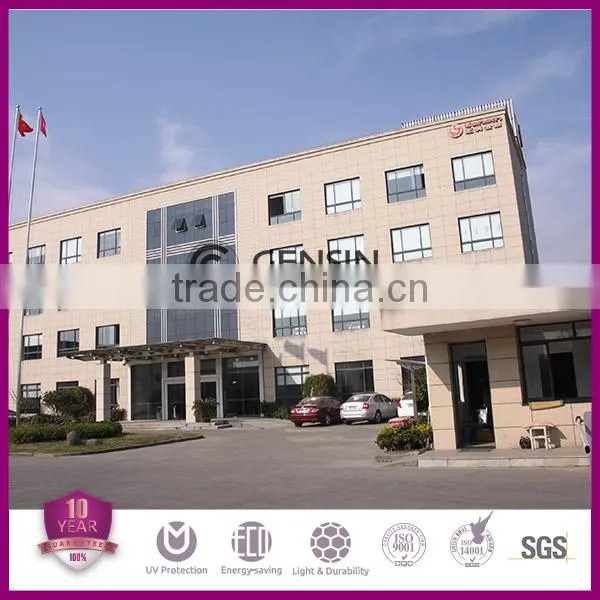100% Bayer virgin material Polycarbonate Sheet Connector/PC U Profile /Polycarbonate Profile