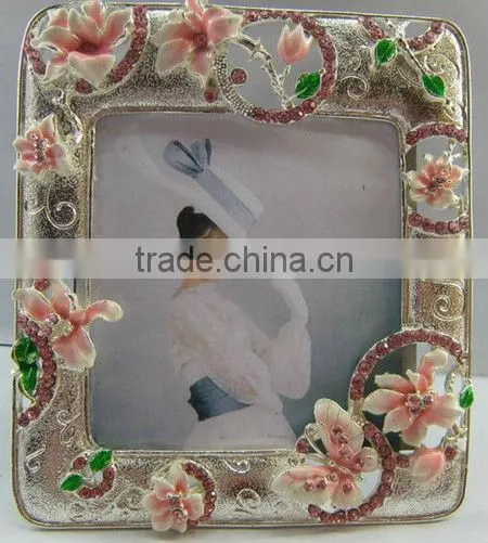 Metal material baby beautiful photo frame