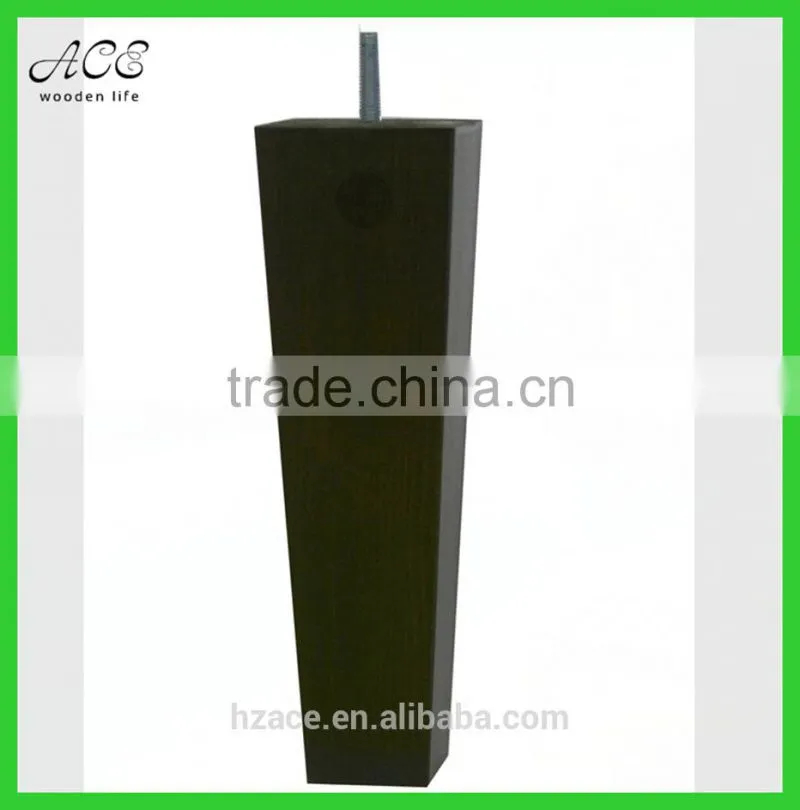 Wooden furniture leg