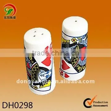 Ceramic seasoning bottle