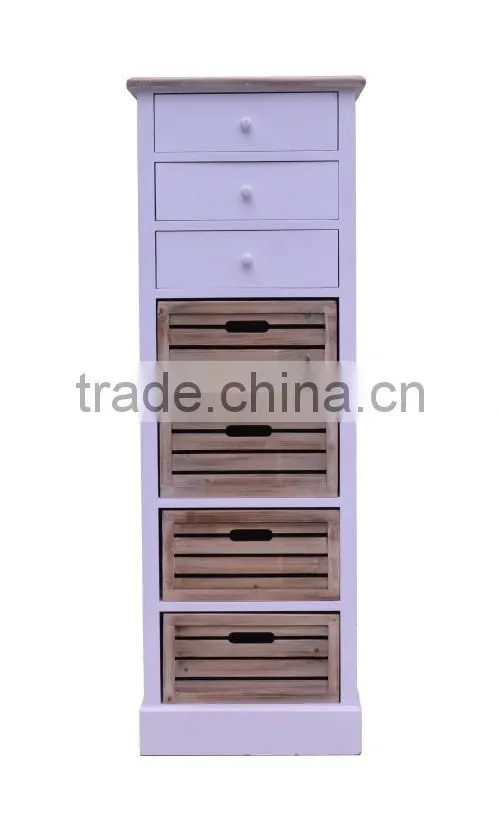 White Modern Wooden Bedroom Furniture Bedside Table Nightstand