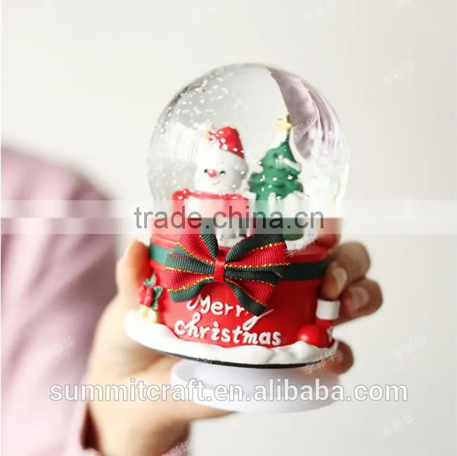 Christmas snow globe music box hot toys for christmas 2016